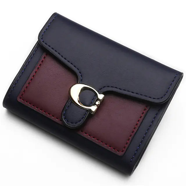Luxury Women's Mini Coin Purse - Cute Short Wallet Design