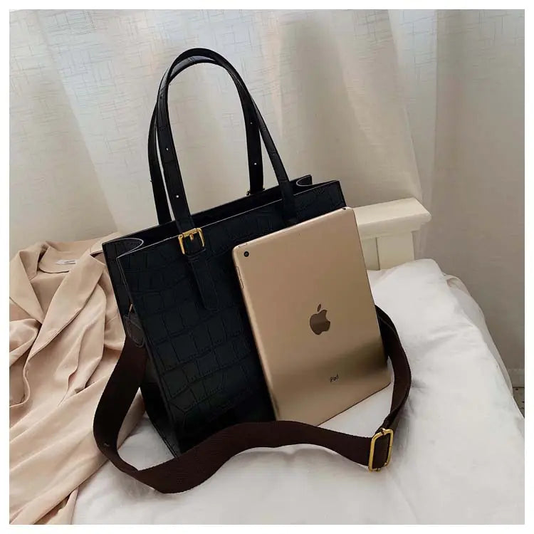 Fashionable Stone Pattern Tote Bag for Women
