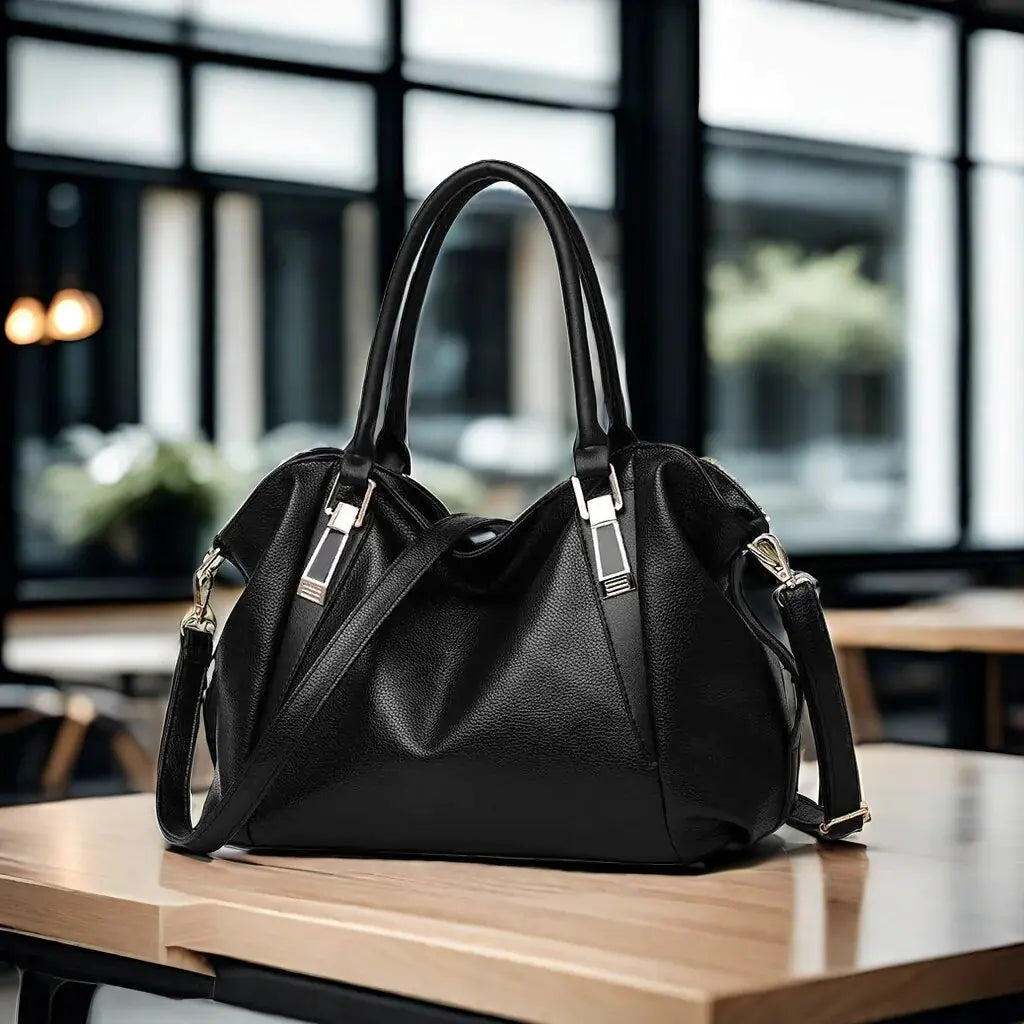 🔥 2025 Luxury PU Leather Crossbody Handbags for Women
