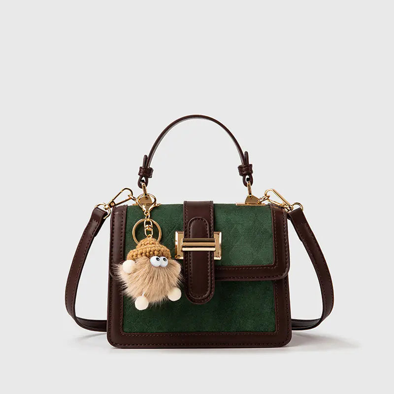 New luxury Exquisite Women's Retro Messenger Bag - Niche Design