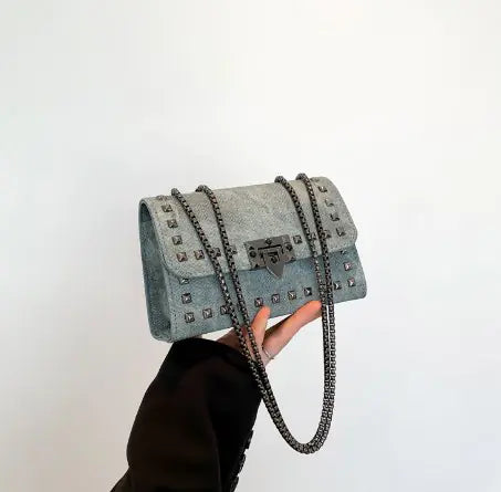 🔥 New released Studded Chain Bag, Tote and Shoulder Bag for Women