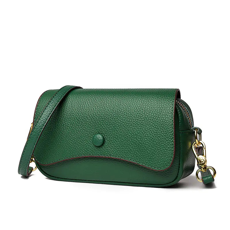 Get the New released 2025 Women's Genuine Leather Crossbody Bag - Versatile