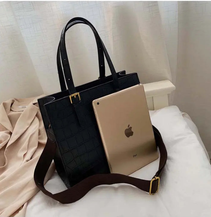 Fashionable Stone Pattern Tote Bag for Women