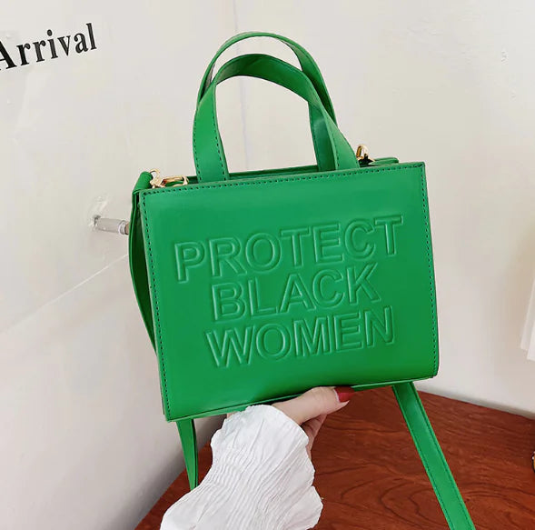 New 2025 Embossed Letters Women's Simple Tote Bag