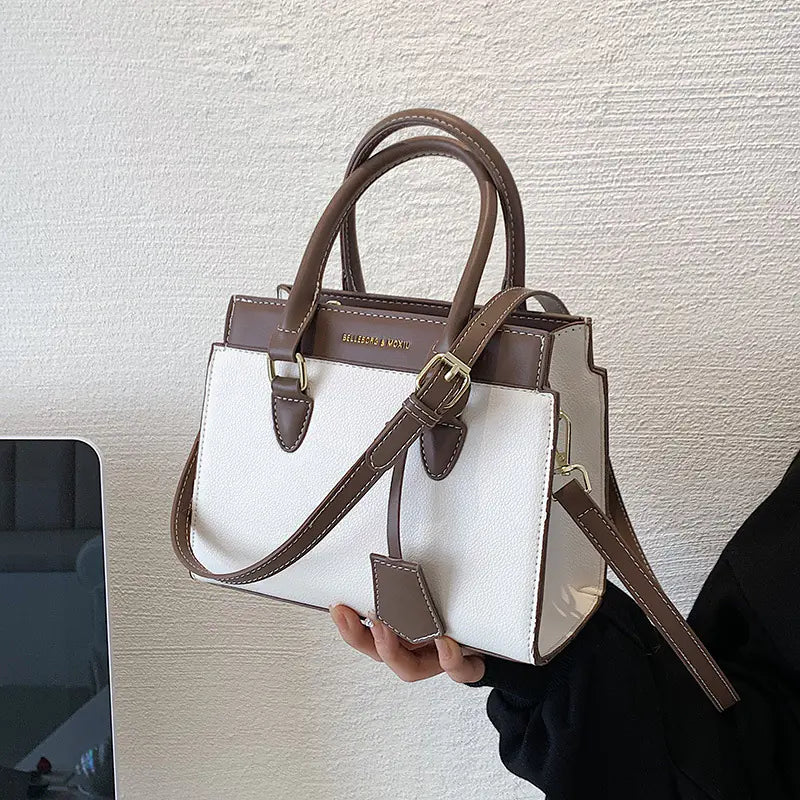 ⭐️ New designed Women's Color Block Tote Bag - Large Capacity