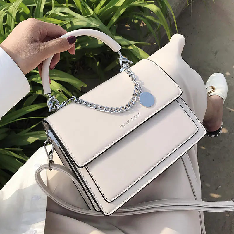 Elegant Women’s PU Shoulder Messenger Tote Bag