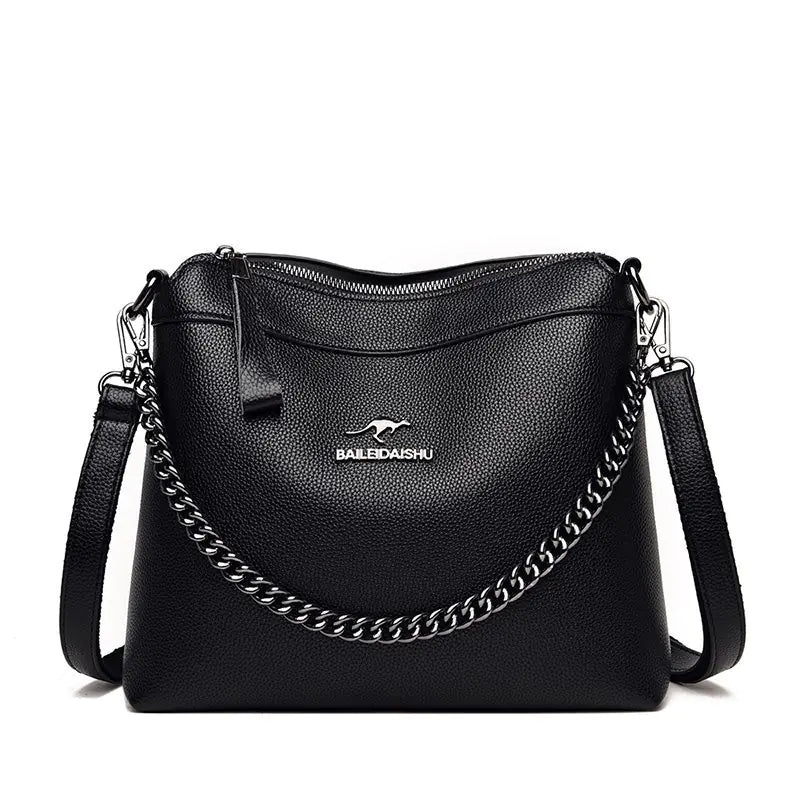 2025 Stylish Minimalist Bucket Bag - mid-Large Capacity Shoulder Bag