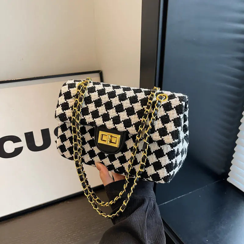 🔥 New Autumn Winter Wool Tote Shoulder Bag