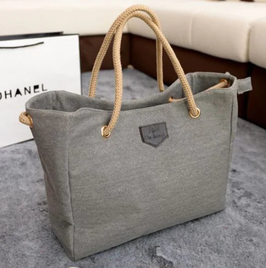 New released Canvas Tote Bag - Large Capacity Handheld Bag