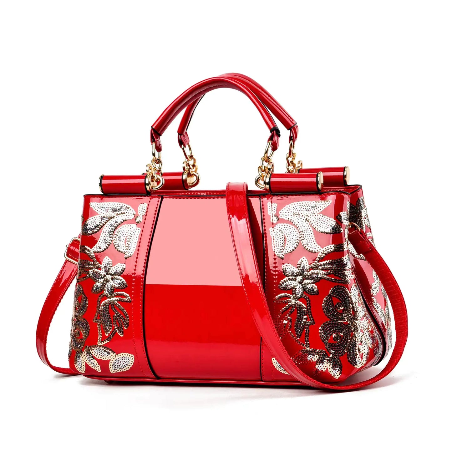 🔥 New released 2025 Women's Patent Leather Tote Bag (Large Capacity)