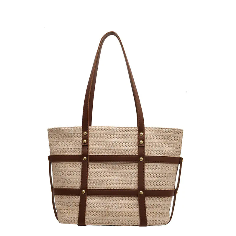 🔥 New Women's Straw Woven Tote Bag for Summer Vacations and so many more outings 😍