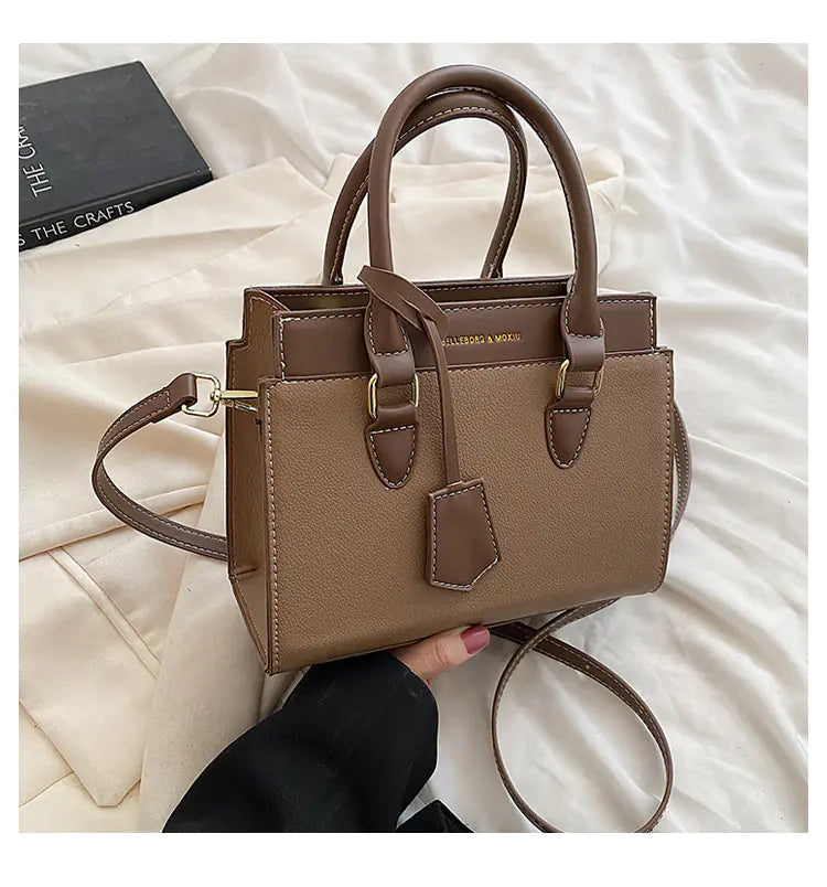 ⭐️ New designed Women's Color Block Tote Bag - Large Capacity