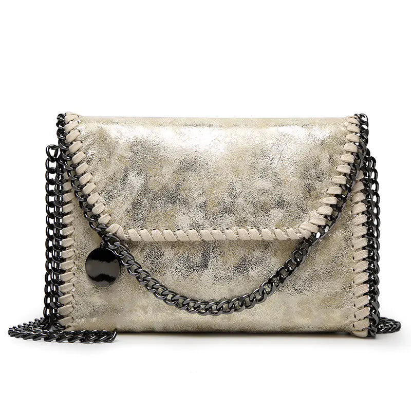 🔥 New Released Luxury Women's High-End design Messenger Bag with Chain Clutch