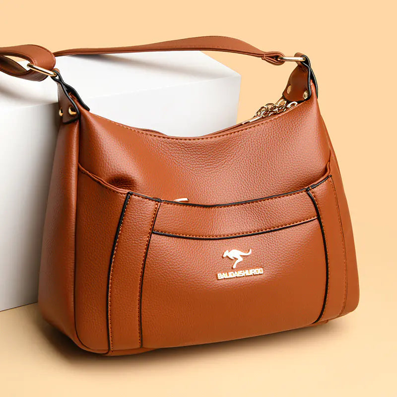 🔥 2025 New Soft Leather Shoulder Bag for Women