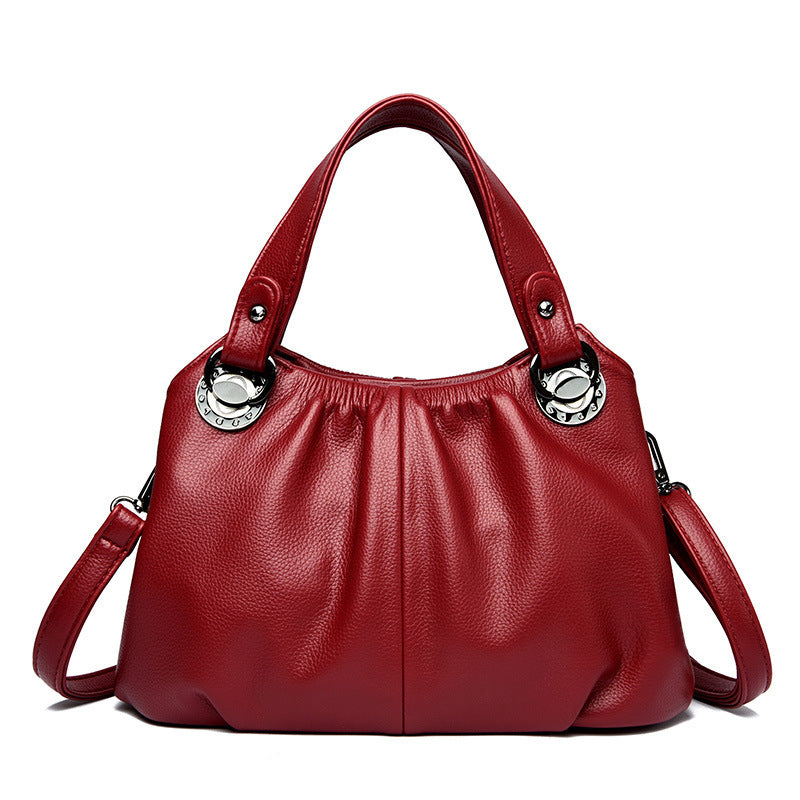 Rare Women's Fashion Soft Leather Tote Bag tioandtiashop