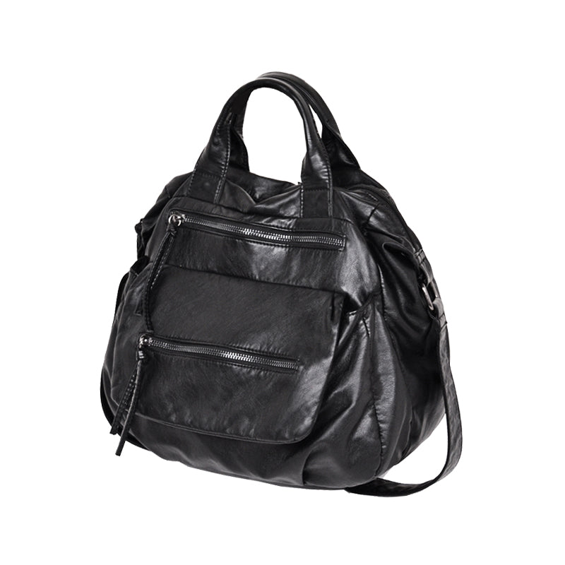 Soft Leather Large Tote Bag, Crossbody & Shoulder Bag tioandtiashop
