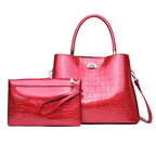 Chic New Women's Shoulder Handbag in Patent Leather tioandtiashop