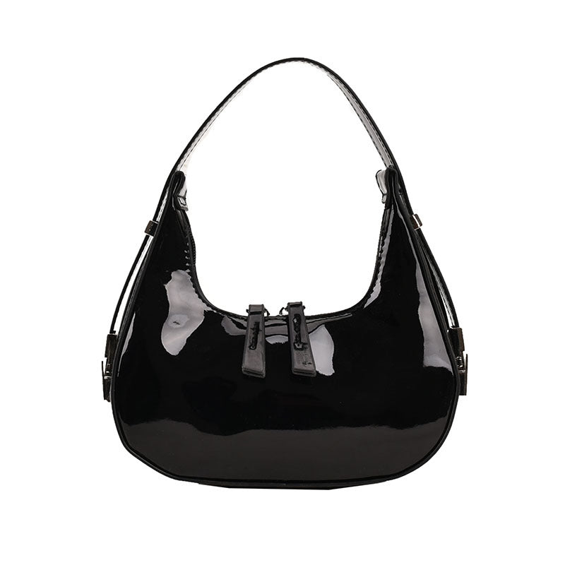 2023 Spring/Summer Women's Stylish Patent Shoulder Bag tioandtiashop