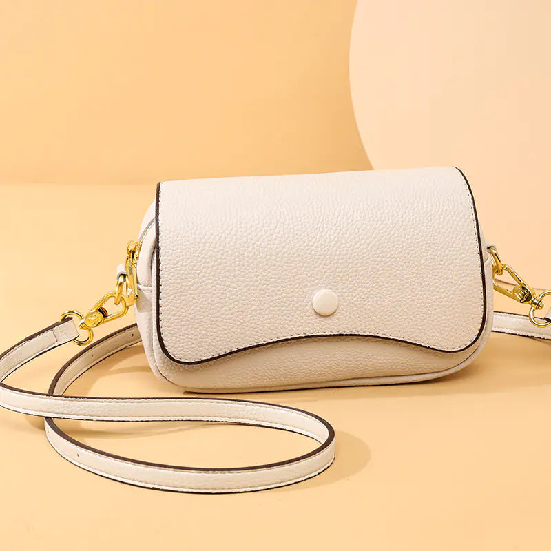 Get the New released 2026 Women's Genuine Leather Crossbody Bag - Versatile