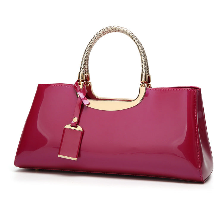 Rare Patent Leather Handbag for women tioandtiashop