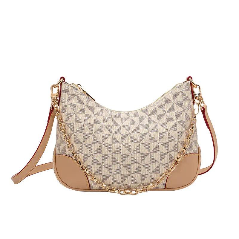 🔥 New 2026 Fashionable Women's Printed Chain Shoulder Bag