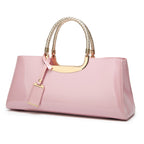 Rare Patent Leather Handbag for women tioandtiashop