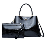 Chic New Women's Shoulder Handbag in Patent Leather tioandtiashop