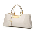 Rare Patent Leather Handbag for women tioandtiashop