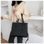 New Stone Pattern Tote Bag for Women tioandtiashop