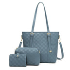 New Fashionable Women's Three Piece Shoulder Bag Set tioandtiashop