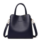 New trendy Women's Leather Tote Bag, Stylish Shoulder Bag tioandtiashop