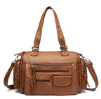 Soft Leather Large Tote Bag, Crossbody & Shoulder Bag tioandtiashop