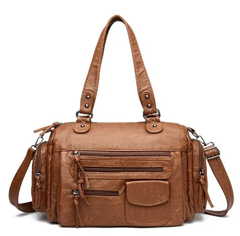 Soft Leather Large Tote Bag, Crossbody & Shoulder Bag tioandtiashop