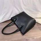 Tia Soft Leather Texture Womens Tote Bag tioandtiashop