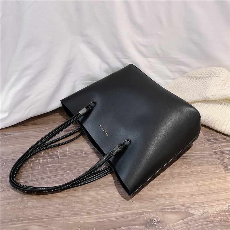 Tia Soft Leather Texture Womens Tote Bag tioandtiashop