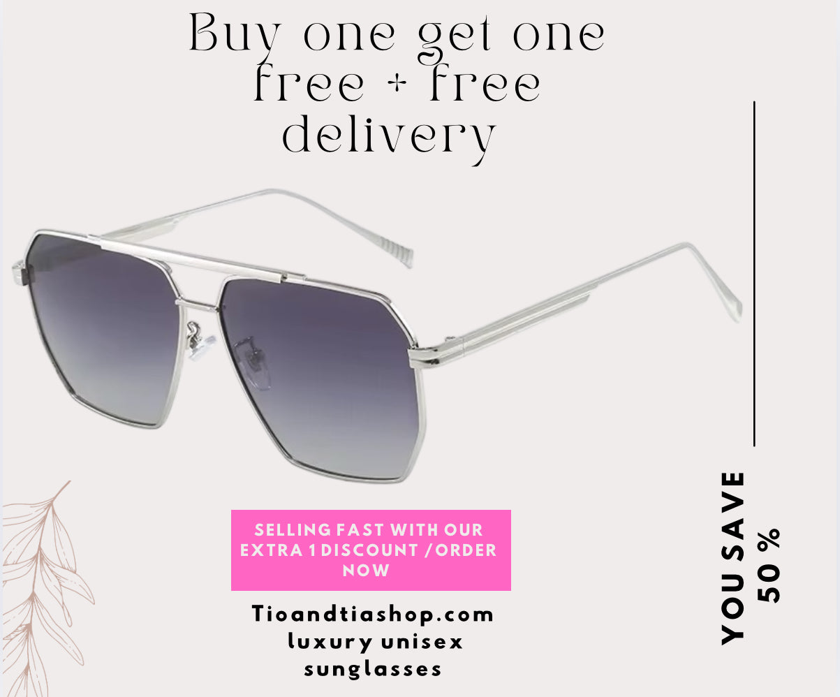 🔥 Get Our New 2026 Metal Sunglasses, Personality Polygon Sunglasses, Outdoor Trend for Men and Women eye Shade (unisex)