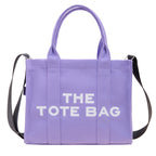 Tia Women's Letter Tote Bag - Large Capacity Canvas Bag tioandtiashop