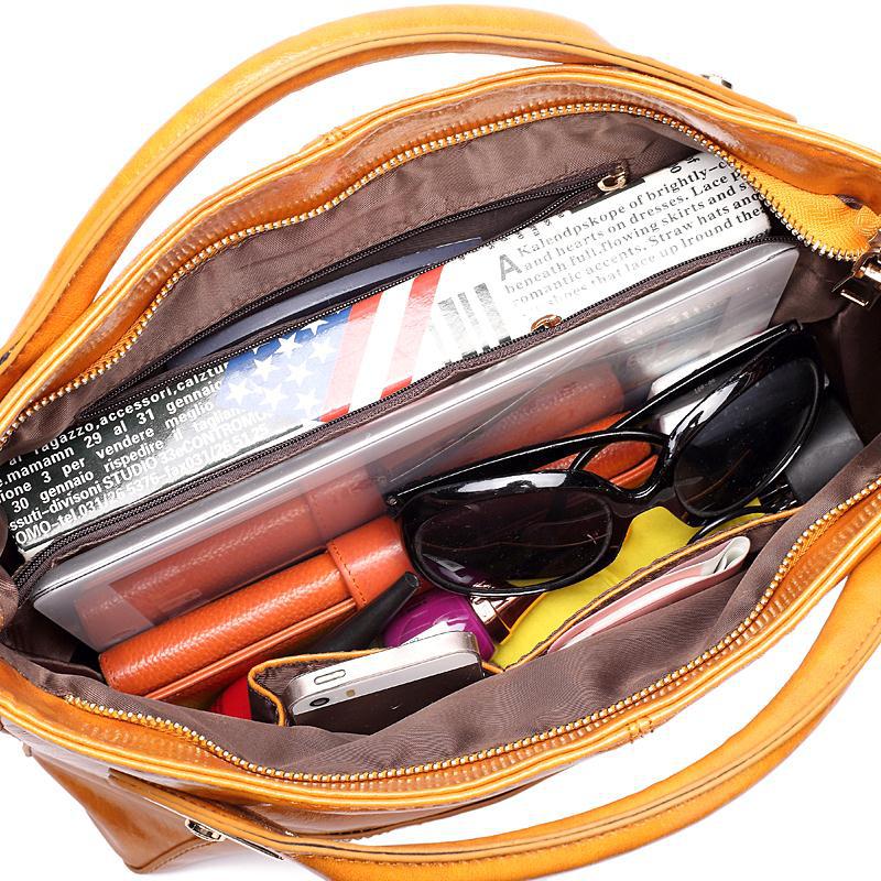Minimalist Leather Shoulder Bag for Women tioandtiashop