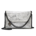 New Released Women's designed Messenger Bag with Chain Clutch tioandtiashop