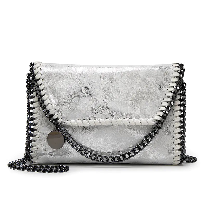 🔥 New Released Luxury Women's High-End design Messenger Bag with Chain Clutch