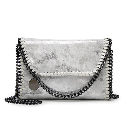 🔥 New Released Luxury Women's High-End design Messenger Bag with Chain Clutch