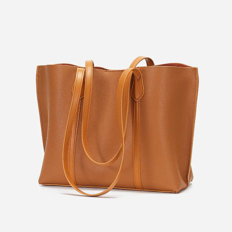 🔥 New 2025 New Women's Leather Large Capacity Tote Bag