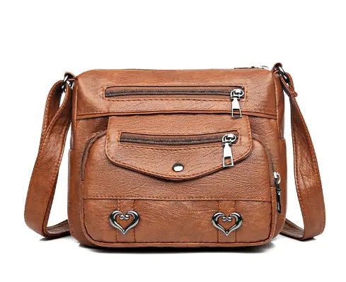 🔥 2026 Top tier Luxury, Genuine Leather Women's Crossbody Handbag - Handmade