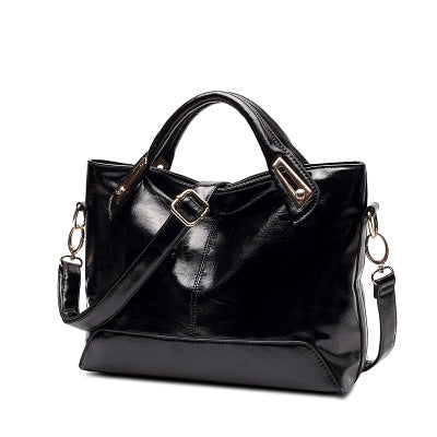 Minimalist Leather Shoulder Bag for Women tioandtiashop