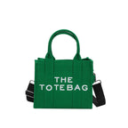 Tia Women's Letter Tote Bag - Large Capacity Canvas Bag tioandtiashop