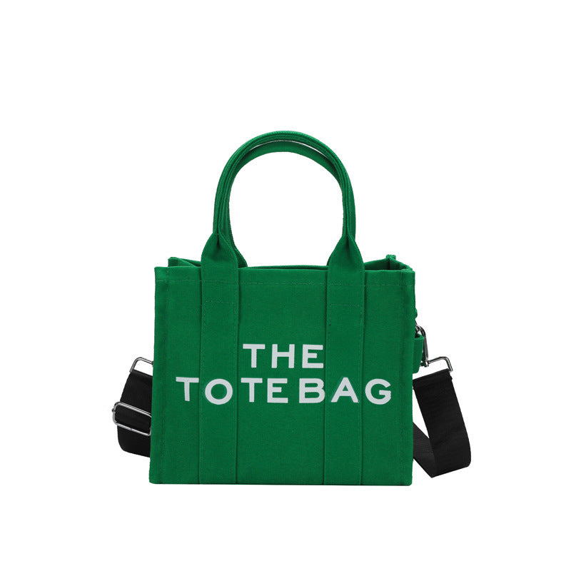 Tia Women's Letter Tote Bag - Large Capacity Canvas Bag tioandtiashop