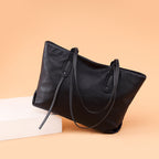 New Released Women's Large Capacity Leather Tote Bag tioandtiashop