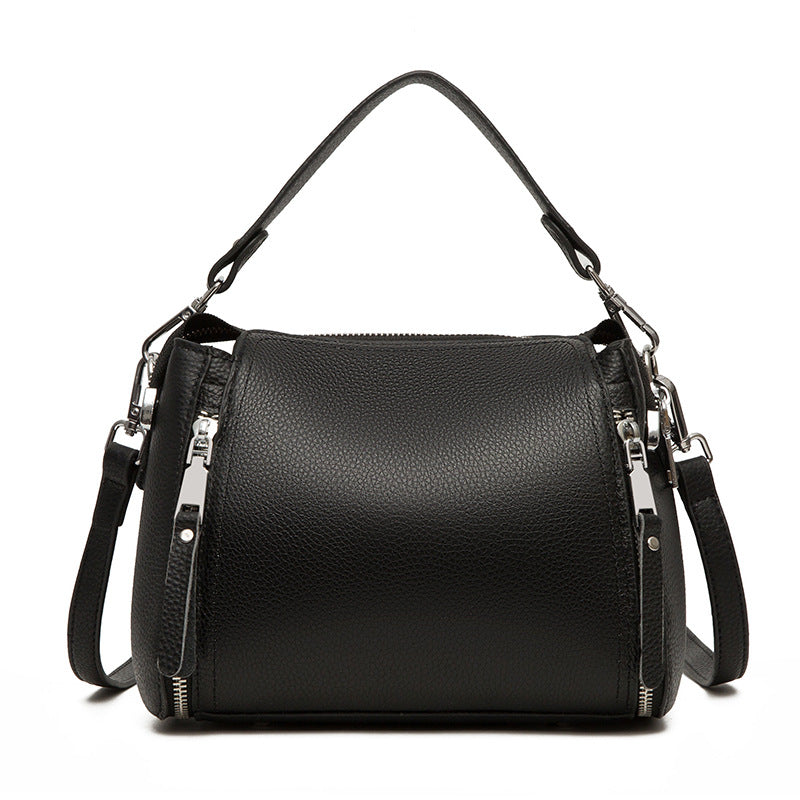 Genuine Leather Women's Shoulder Bag - Retro Style 2023 tioandtiashop
