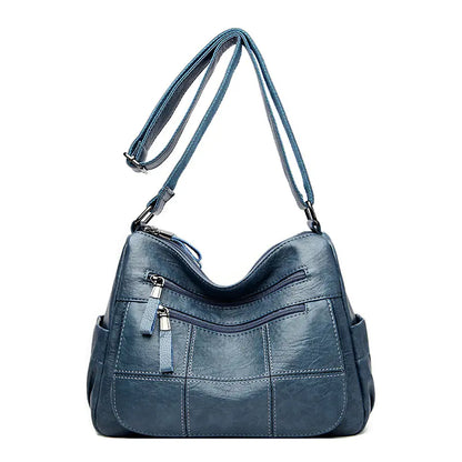 🔥 New launched Fashionable Women's Soft Leather Shoulder Bag for Moms and girls