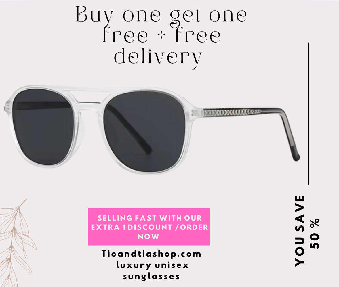 🔥 Get Our 2026 New Retro Polarized Sunglasses for men and women (Unisex) 10050
Charm Square UV400 Sunglasses (perfect unisex sized)